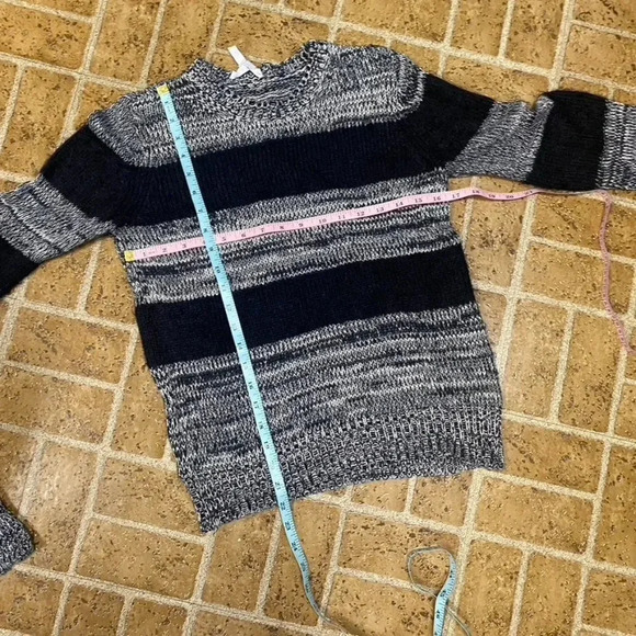 BCBGeneration Striped Wool Blend Sweater - Picture 12 of 12